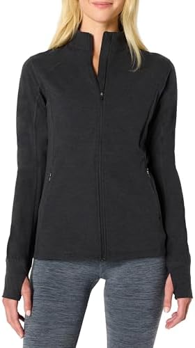 Amazon.com: Danskin Women's Full Zip Running Jacket : Clothing