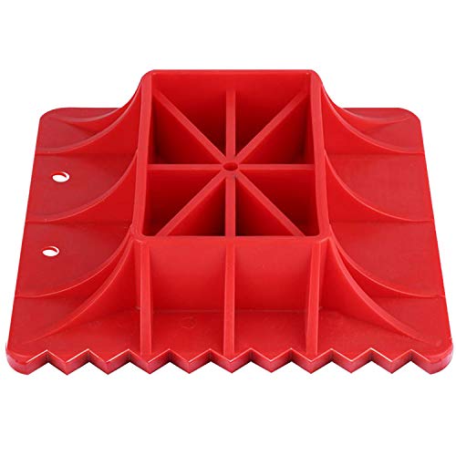 Anumit Off-Road Base Compatible for Lifting Jack PP Pad, Serrated Edge Base to Alleviate Jack Hoisting Sinkage On Sand, Snow, Mud, and Other Soft Ground