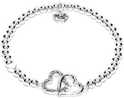 Life Charms Women Jewellery You Mean The World Welsh Bracelet Wristband Gift, Silver, 3.5 inch - Image 3