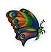 Easy Instant removable Butterfly Window Clings