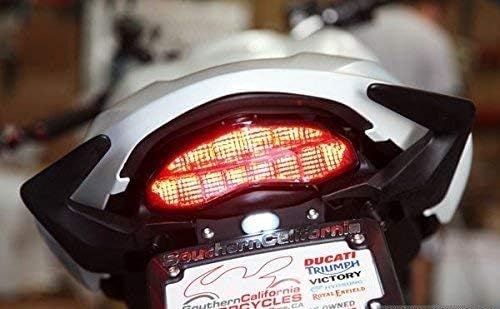 Railside Performance Compatible With Monster 2014-2020 797 821 1200 2017-2020 Supersport Integrated Sequential LED Taillight