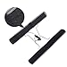 Modpion Hair Extension Hanger Double Side Anti-slip Hair Extension Holder with Portable Protection Suit Bag (Black)thumb 4