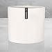 Fox & Fern 10" Plant Pot Fits Mid Century Plant Stand - Drainage Plug - Matte White