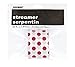 Unique 63122 Polka Dot Party Crepe Streamer, Red, 30 Ft