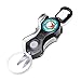 Boomerang Tool Company Cheater SNIP Fishing Line Cutter with U/V LED Light, Magnifying Glass and Stainless Steel Blades That Cut Braid Clean and Smooth Everytime! (Black)