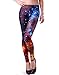 HDE Womens Leggings Graphic Print Tights Fun Digital Design Holiday Elastic Pants