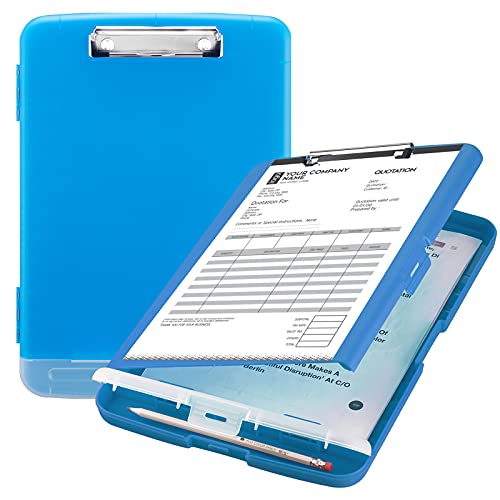 Sooez Clipboard with Storage, High Capacity Nursing