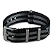 AlphaShark by BluShark - Seat Belt Nylon Watch Straps - Multiple Sizes and Styles