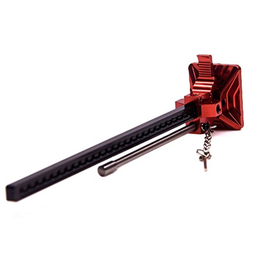 LAFEINA Metal Slideable Lifting Jack Tool for 1/10 RC Rock Crawler Axial SCX10 Tamiya CC01 RC4WD D90 D110 TF2 RC Truck Car Parts - Thumbnail 3