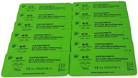 Keebomed-Sutures with thread pack of 12