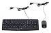 Verbatim Slimline Keyboard and Mouse - Wired with USB Accessibility - Mac & PC Compatible - Black - 99202 primary