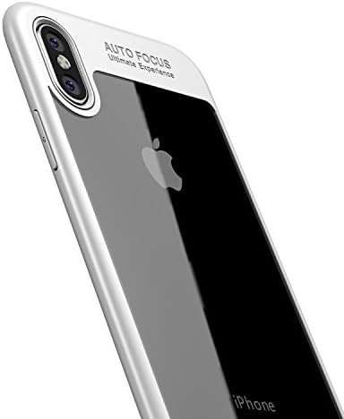 iPhone X Case,iPhone X Cover, iPhone 10 Ten Case,Soft Carbon Fiber Ultra Hybrid Thin Cover TPU Soft Cover Anti-Drop Protect Phone Case For iPhone X Type C/White