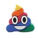 DBigness 2600mAh Colorful Poops Cute Funny Cartoon PVC External Battery Portable Charger Backup Pack Power Bank for iPhone 7 Plus 6 6S Plus 5S 5C 4S and Android Phone