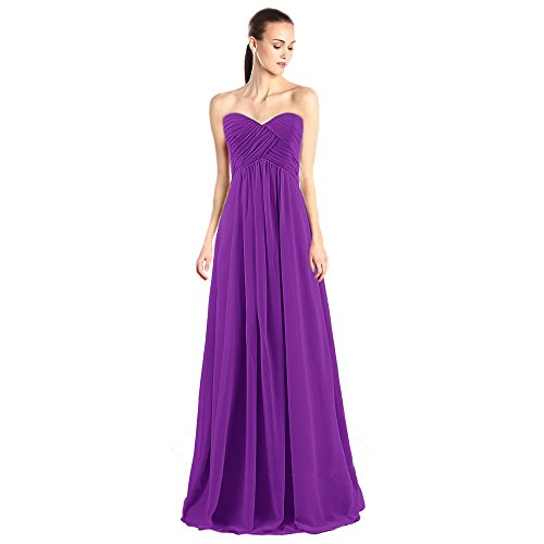 Dark Purple Long Prom Dresses