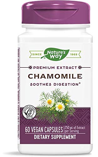 Nature's Way Chamomile, 60 Capsules (Pack of 2)