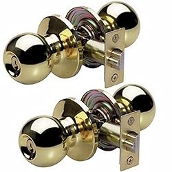 Master Lock Keyed Entry Door Lock, Ball Style