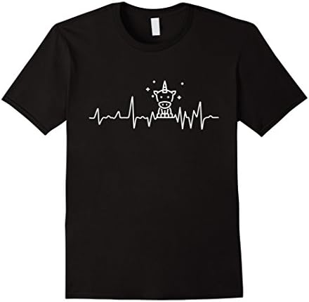 Unicorn Heartbeat T-Shirt / Perfect Fantasy Lover Gift