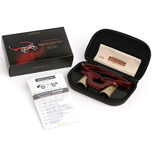 KabukiGlasses Opera Theater Binocular 4x13mm, Hands-Free Autofocus