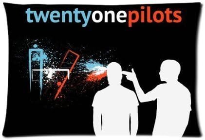 Generic Twenty One Pilot Custom Zippered Sofa Pillowcase Cover Comfortable Home Decoration Pillow Cases 16x24 (Two sides)