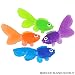 Rhode Island Novelty 1 3/4 Inch Vinyl Goldfish 144 Pieces Assorted Colors