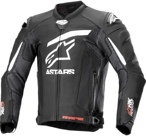 Amazon.com: Alpinestars Missile V3 Ignition Leather Jacket, CE