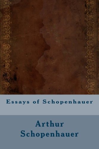 Essays of Schopenhauer