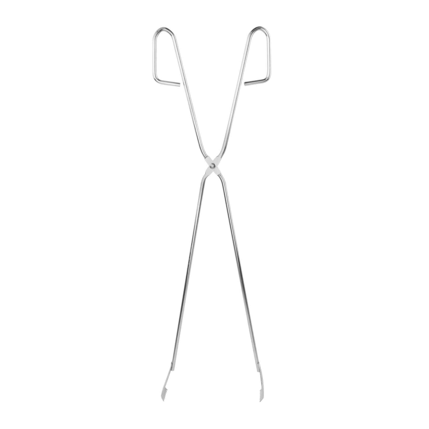 CIYODO Stainless Steel Scissor Tongs Garbage Clip Portable Up Tool for Outdoor Use BBQ and Clean-up for Light Trash Cigarettes and Bottles