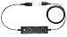 Call Center Headset USB Plug QD Cable Adaptor for Jabra GN Headsets with Adjustable Volume and Microphone Mute Switch