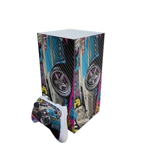 Carbon Fiber Gaming Skin Compatible with Microsoft Xbox Series X Digital Editio…