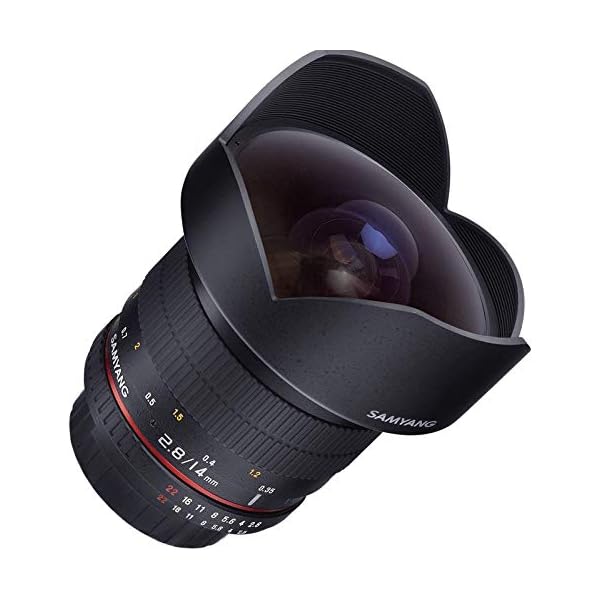 Samyang 14/2,8 Objektiv DSLR Nikon F AE manueller Fokus automatischer Blendenring Fotoobjektiv, Weitwinkelobjektiv… – Bild 3