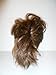 Small Banana Hair Clip Ponytail Holder (Black) 3 7/8