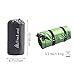 FreeLand Camping Sleeping Pad Self Inflating with Attached Pillow, Compact, Lightweight, Large, Green Color
