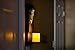 Candle Impressions Floral Wall Sconce with Real Wax Flameless Candle Included