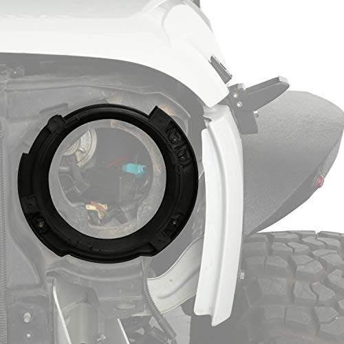 u-Box 7inch Headlight Replacement Mount Bracket Ring (Jeep Wrangler JK 2007-2018)