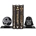Star Wars Dark Side Bookends - Decorative Metal Darth Vader and Death Star Designs