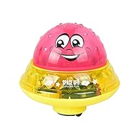 WDDH Spray Water Baby Bath Toy,Kids Electric Sprinkler Toy Ball Rotating Floating Fountain with Music and Flashing Lights,Baby Squirting Bath Toys Gift for Toddlers, Infant and Kids