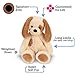 Vermont Teddy Bear Stuffed Dog - Stuffed Animal Dog Buddy, Tan, 15 Inch