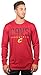 Ultra Game NBA Official Men’s Super Soft Game Day Long Sleeve T-Shirt - Unisex, Cleveland Cavaliers, Team Color, Large