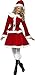 Cuteshower Sexy Christmas Costume Outfit Dress Santa Claus Women Cosplay Clothing Medium Red