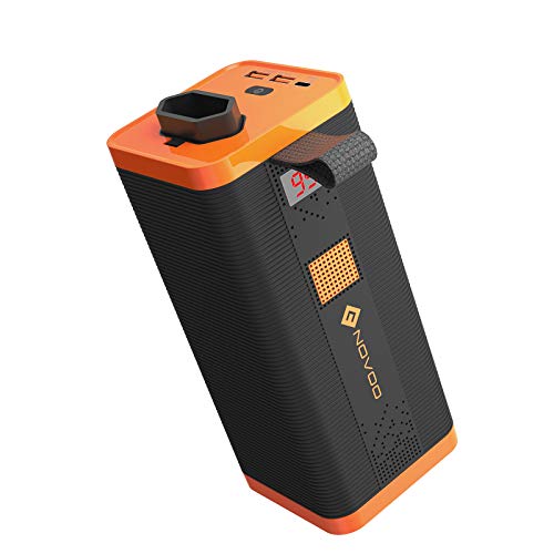 NOVOO-Powerbank-AC-Steckdose-85W-Tragbares-Ladegeraet-PD-45W-22500mAh-Schnelllade-Netzteil-mit-USB-C-und-2-USB-A-Anschluessen-Externer-Akku-fuer-Laptops-Macbooks-iPhone-Drohne-Smartphones