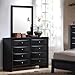 Coaster Furniture Briana 8-Drawer Dresser Black 200703