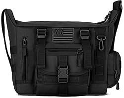SunForMorning Tactical Messenger Bag Military Molle