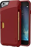 iPhone 6/6s Wallet Case - Vault Slim Wallet for iPhone 6/6s (4.7") by Silk - Ultra Slim Protective Phone Cover (Red Rouge)