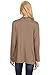 Open Front Cardigan Sweater for Women ,Khaki,Large