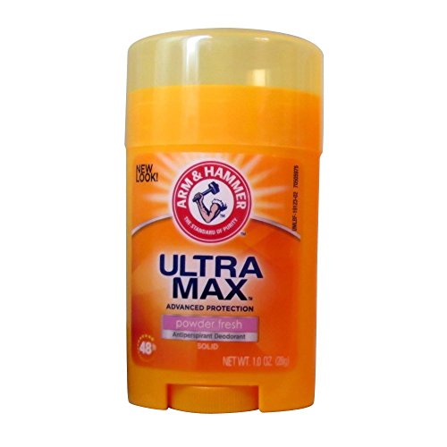 Arm & Hammer Ultramax Powder Fresh Solid Antiperspirant Deodorant 1 Ounce 6 Pack Buy Online in