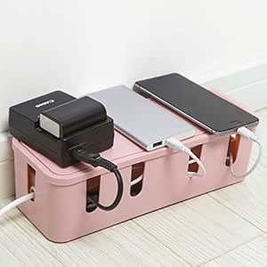 GDLGDL Caja De Almacenamiento De Cables Cable De Alimentación Tablero