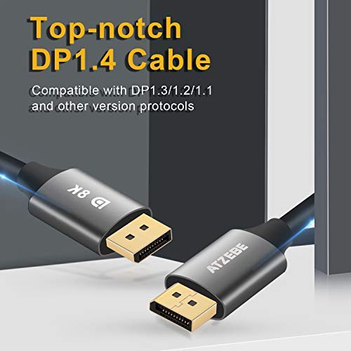 Hdmi Cable 50ft 8K Mini DisplayPort To DisplayPort Cable, Bi