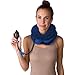 Cervical Neck Traction Device by NONPAREIL - Neck Pain Relief & Improved Spine Alignment (Royal Blue)