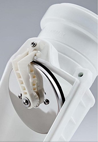 Rückstauklappe Ø 50 mm 90° bogen grau Rückstauverschluß Rückstauventil KG Rohr Waschbecken Becken Abwasserrohr Bad… – Bild 6