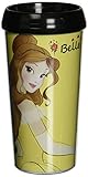 Silver Buffalo DP1587 Disney Princess Belle Plastic Travel Mug, 16-Ounces